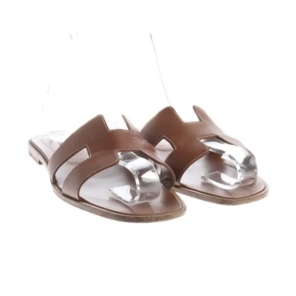 Sandalen, in Braun, Hermès