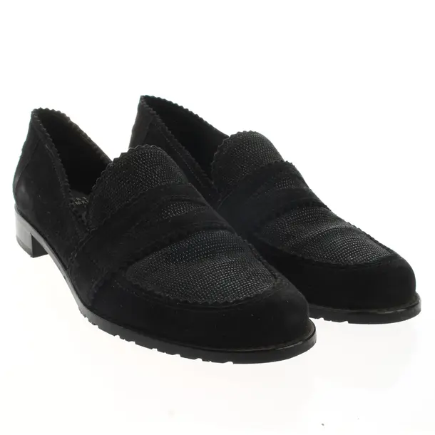 Loafers, in Black, Stuart Weitzman
