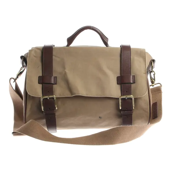 Borsa per computer portatile, in Marrone chiaro, Cotone, Marc O'Polo