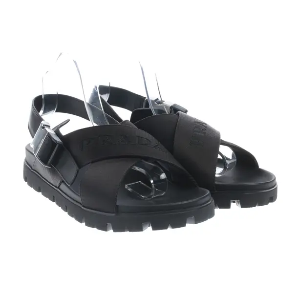 Sandalen, in Schwarz, Prada