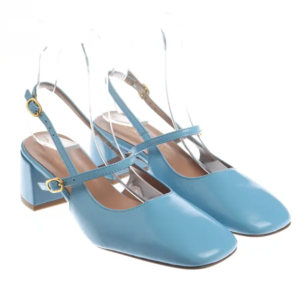 Slingbacks, in Blau, Konstantin Starke