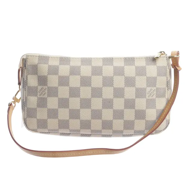 Evening Bag, in Beige, Canvas, Louis Vuitton