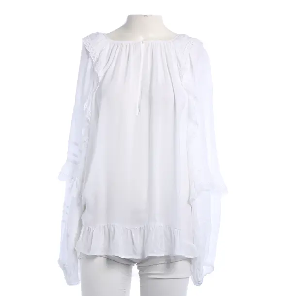 Blouse, in White, Cotton, Dondup