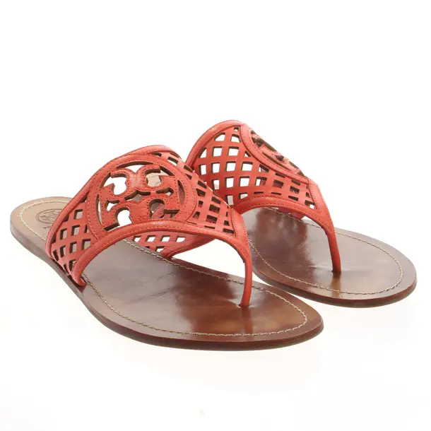 Sandali, in Arancione scuro, Tory Burch