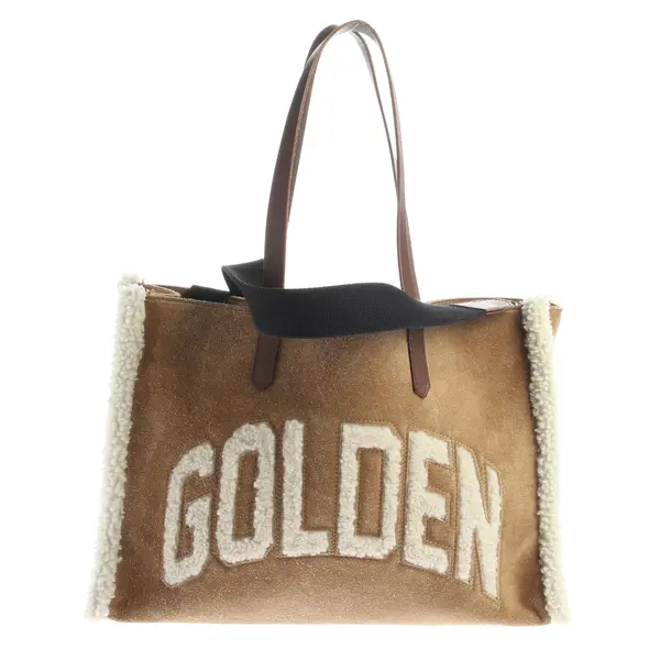 Shopper, in Braun, Leder, Golden Goose