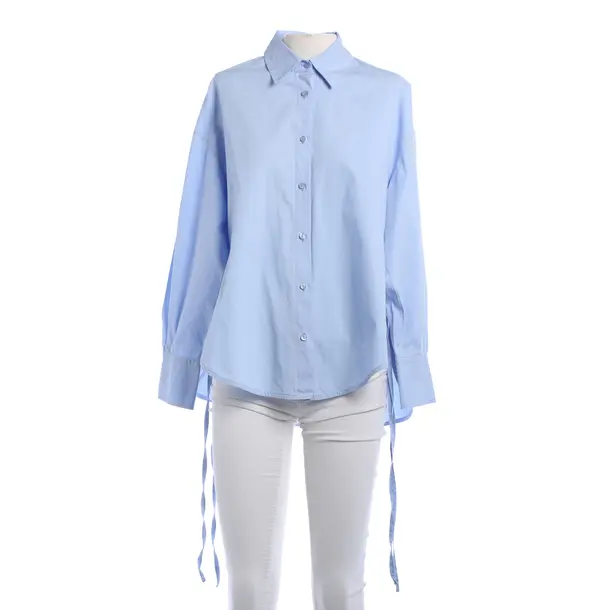Bluse, in Blau, Baumwolle, Dondup