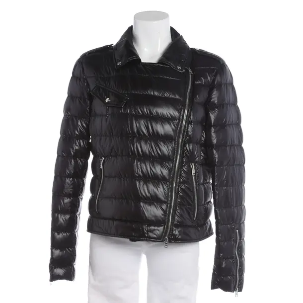 Mid-Season Coat, in Black, Polyamide, Herno