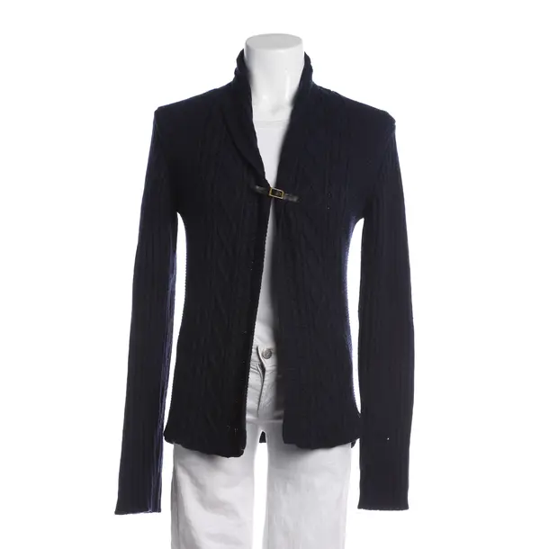 Cardigan, in Navy, Wool, Woolrich