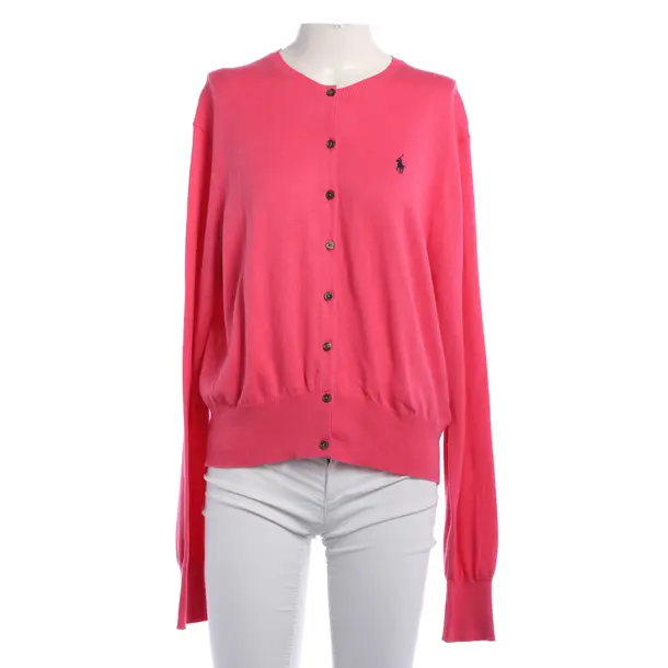 Strickjacke, in Himbeere, Baumwolle, Polo Ralph Lauren