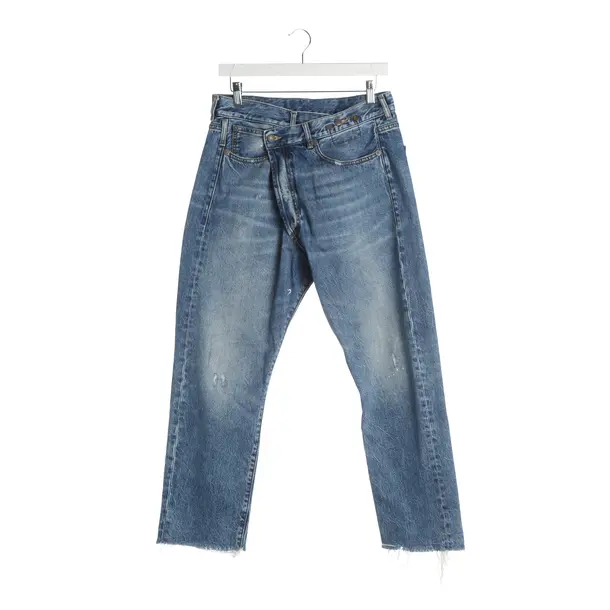 Jeans Boyfriend, in Blau, Baumwolle, R13