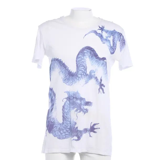 T-Shirt, in White, Cotton, Balmain