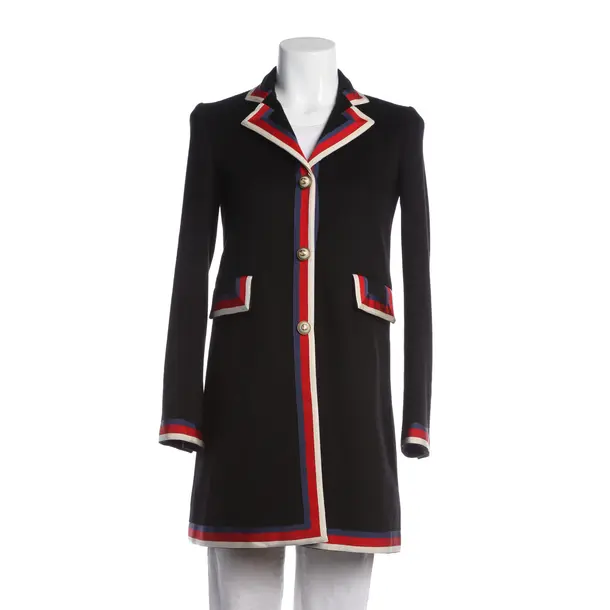 Übergangsmantel, in Schwarz, Wolle, Gucci