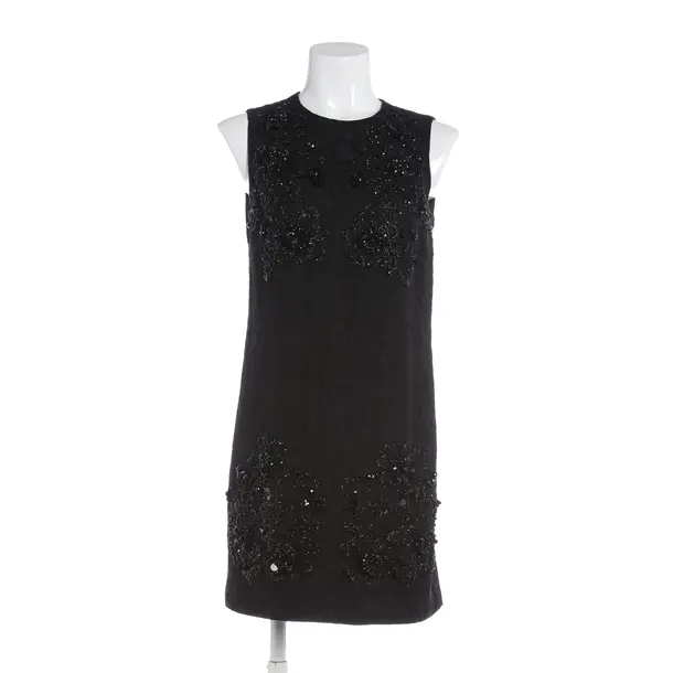 Cocktailkleid, in Schwarz, Baumwolle, Dolce & Gabbana