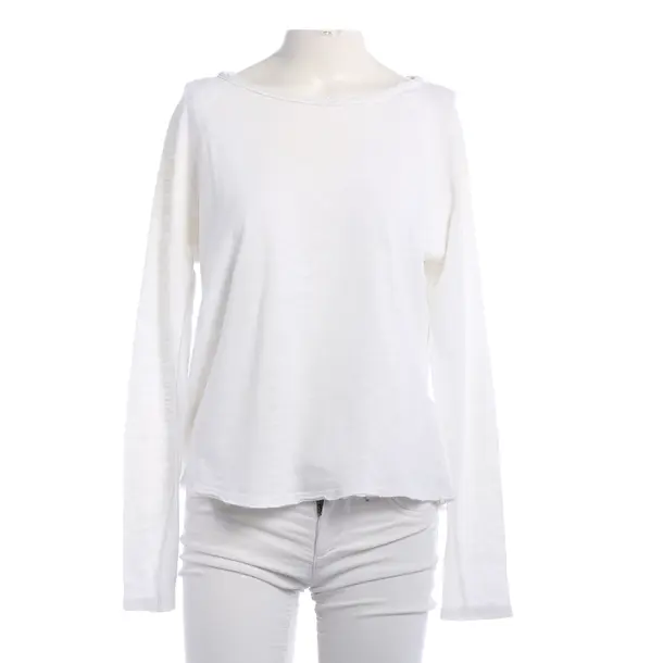 Manica lunga, in Crema, Cotone, Vintage americano