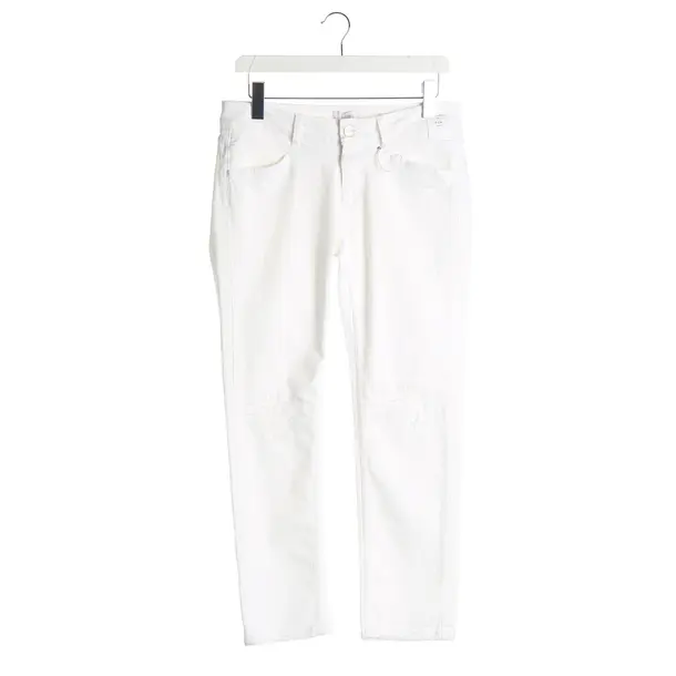 Slim Fit Jeans, in Cream, Cotton, Closed