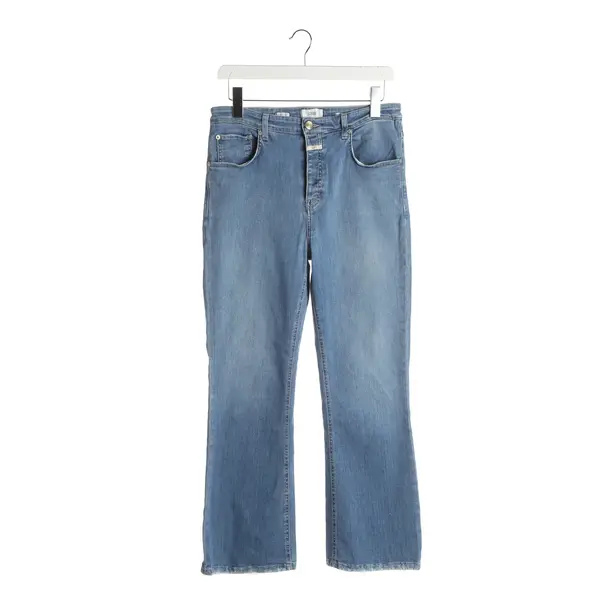 Straight Fit Jeans, in Blue, Cotton, Closed