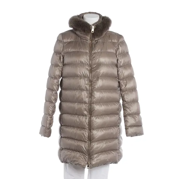 Winter Coat, in Camel, Polyamide, No.1 Como