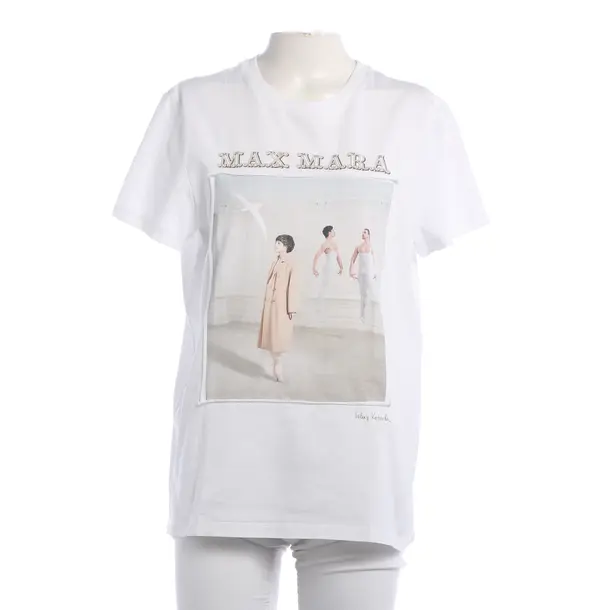 Shirt, in Weiß, Baumwolle, Max Mara