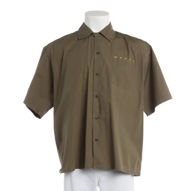 Camicia, in Verde oliva, Cotone, Marni