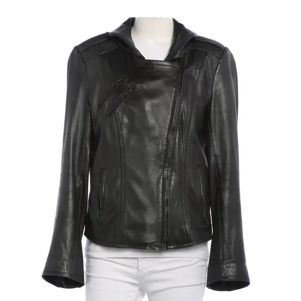 Lederjacke, in Schwarz, Leder, Drykorn