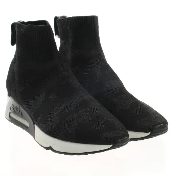 High-Top Sneaker, in Schwarz, Ash