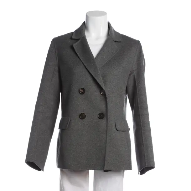 Blazer, in Grau, Wolle, Max Mara