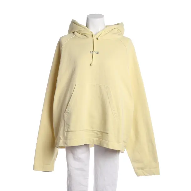 Hoodie, in Pastellgelb, Baumwolle, Closed