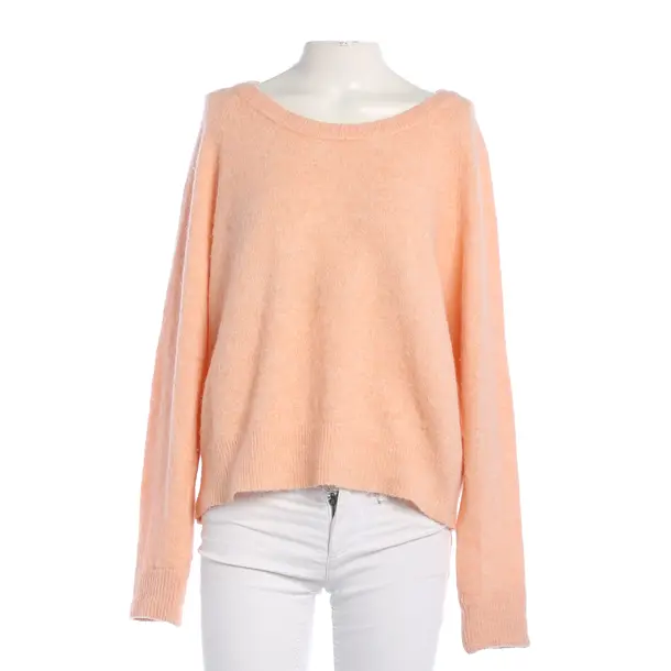 Jumper, in Peach, Wool, Samsoe Samsoe