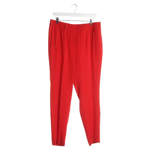 Pants, in Red, Polyester, Marc Cain