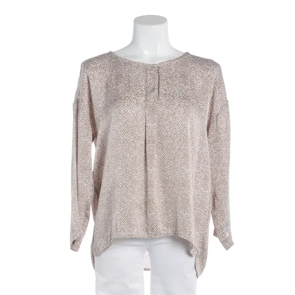 Blouse, in Brown, Silk, Repeat