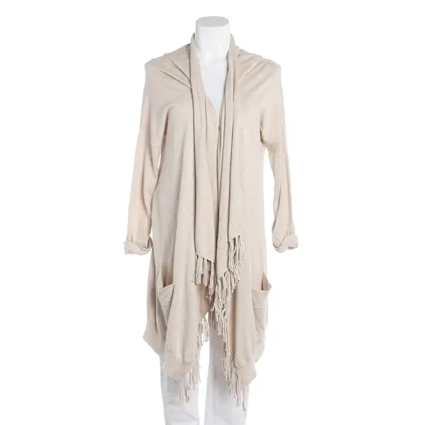 Cardigan, in Beige, Cotton, Repeat