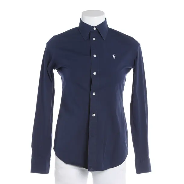 Blouse, in Navy, Cotton, Polo Ralph Lauren
