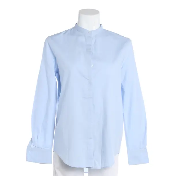 Blouse, in Blue, Cotton, Hugo Boss