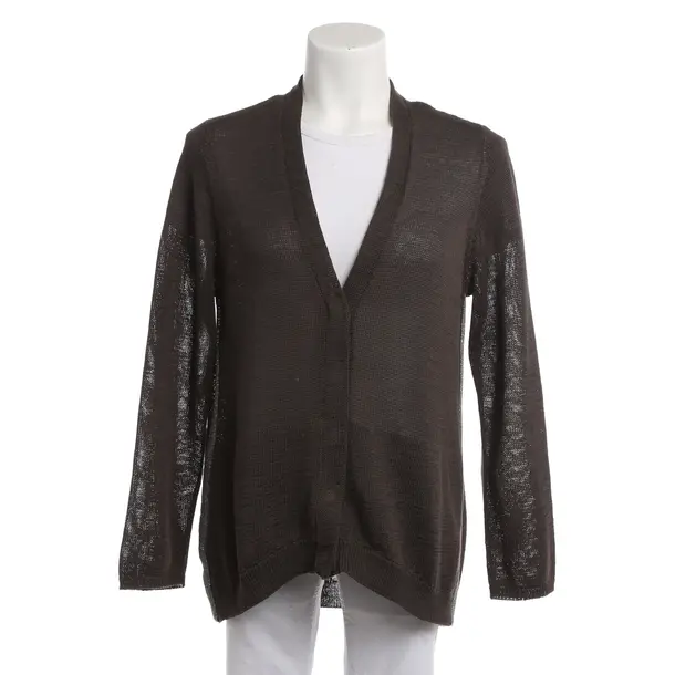 Cardigan, in Marrone, Cotone, Brunello Cucinelli