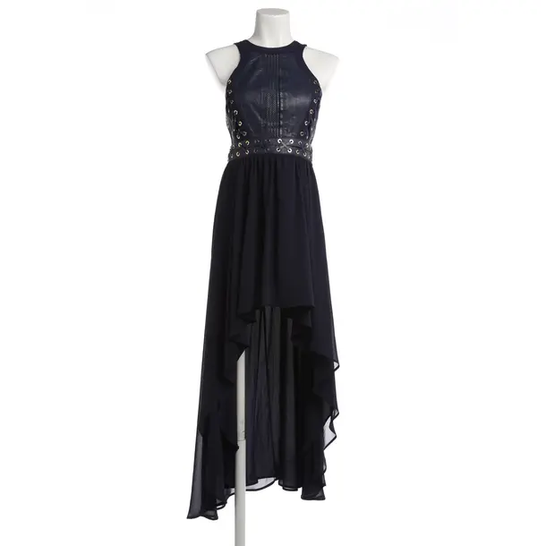 Dress, in Navy, Polyester, Elisabetta Franchi
