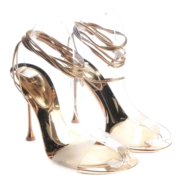 Heeled Sandals, in Transparent, Gianvito Rossi