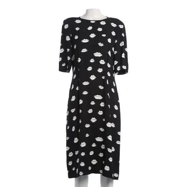 Cocktail Dress, in Black, Viscose, Odeeh