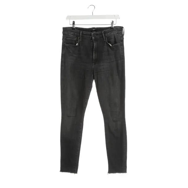 Jeans slim fit, in Grigio scuro, Cotone, Madre