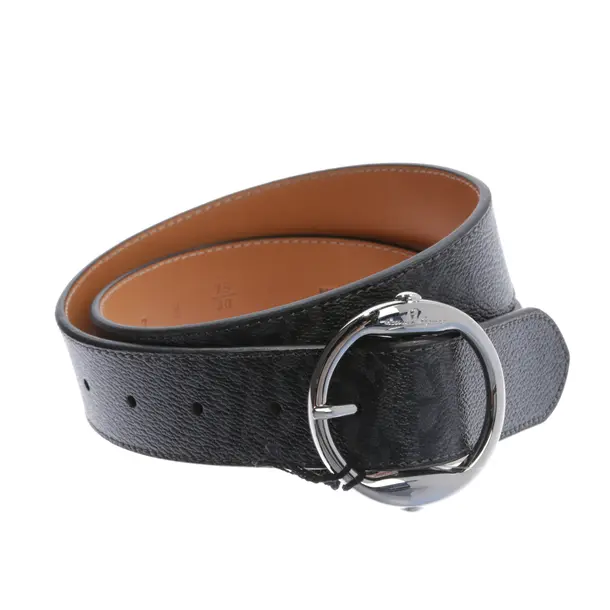 Belt, in Black, Leather, Aigner