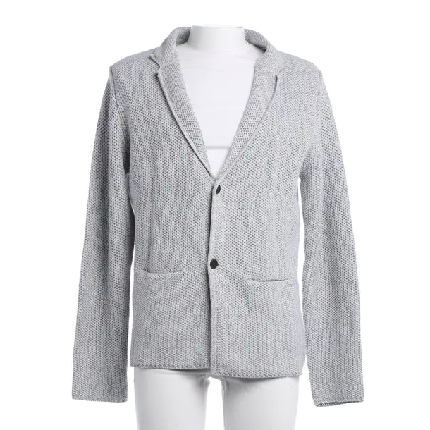 Cardigan, in Light Gray, Cotton, Strellson