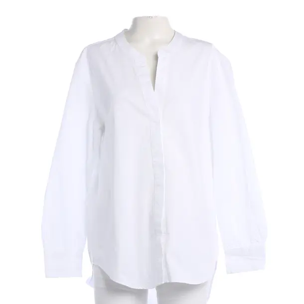 Blouse, in White, Cotton, Hugo Boss