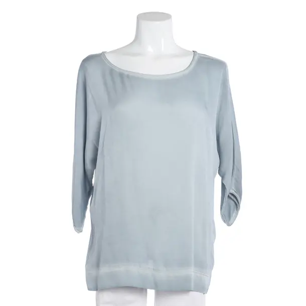 Blouse, in Light Blue, Silk, Repeat