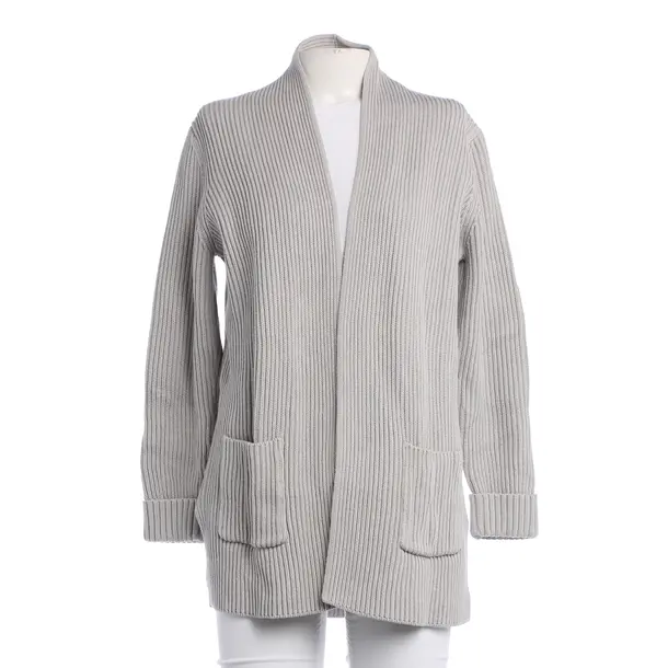 Cardigan, in Grigio chiaro, Cotone, Ripetere