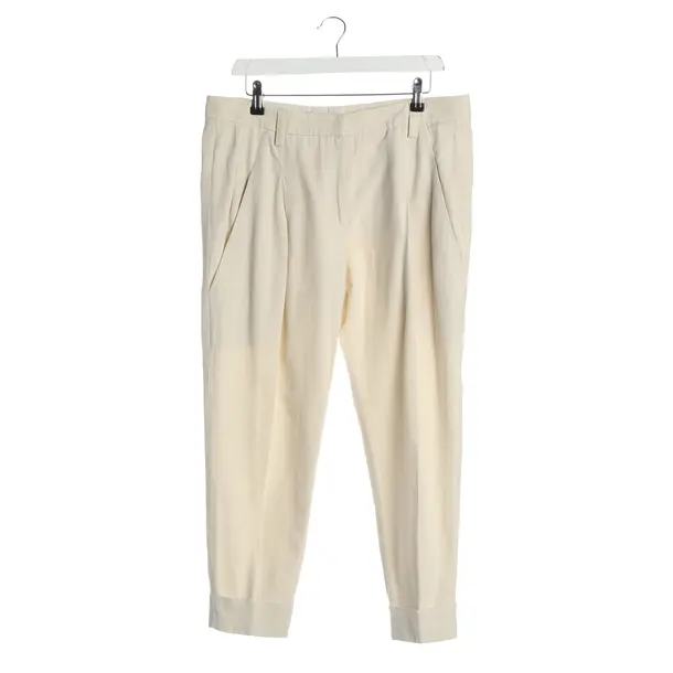 Hose, in Cream, Baumwolle, Brunello Cucinelli