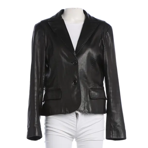 LeatherJacket, in Black, Leather, Hugo Boss Black Label