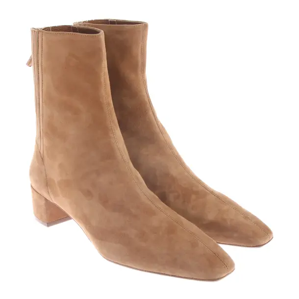 Ankle Boots, in Light Brown, Aquazzura
