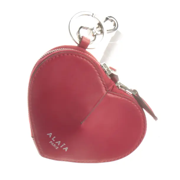 Schlüsseletui, in Rot, Leder, Alaia