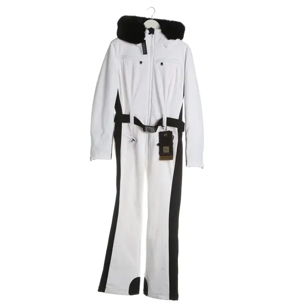 Ski Suit, in White, Polyamide, Goldbergh