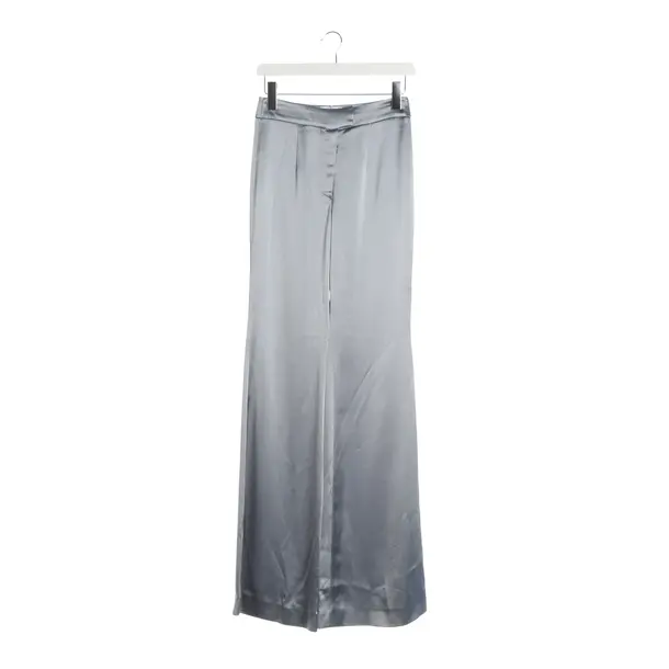 Pants, in Light Blue, Triacetate, Galvan London