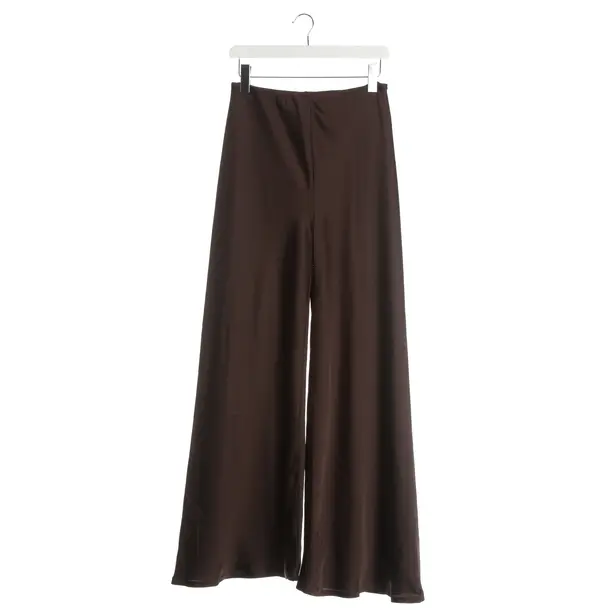 Pants, in Dark Brown, Polyester, Norma Kamali
